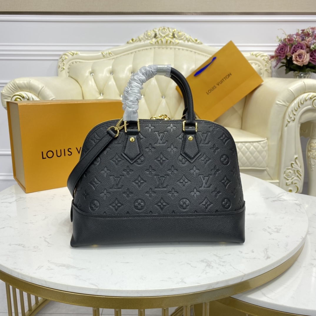 Louis Vuitton ALMA PM Monogram Handbag M44832 Black